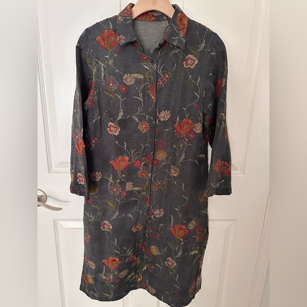 JOHNNY WAS TOP JACKET TUNIC